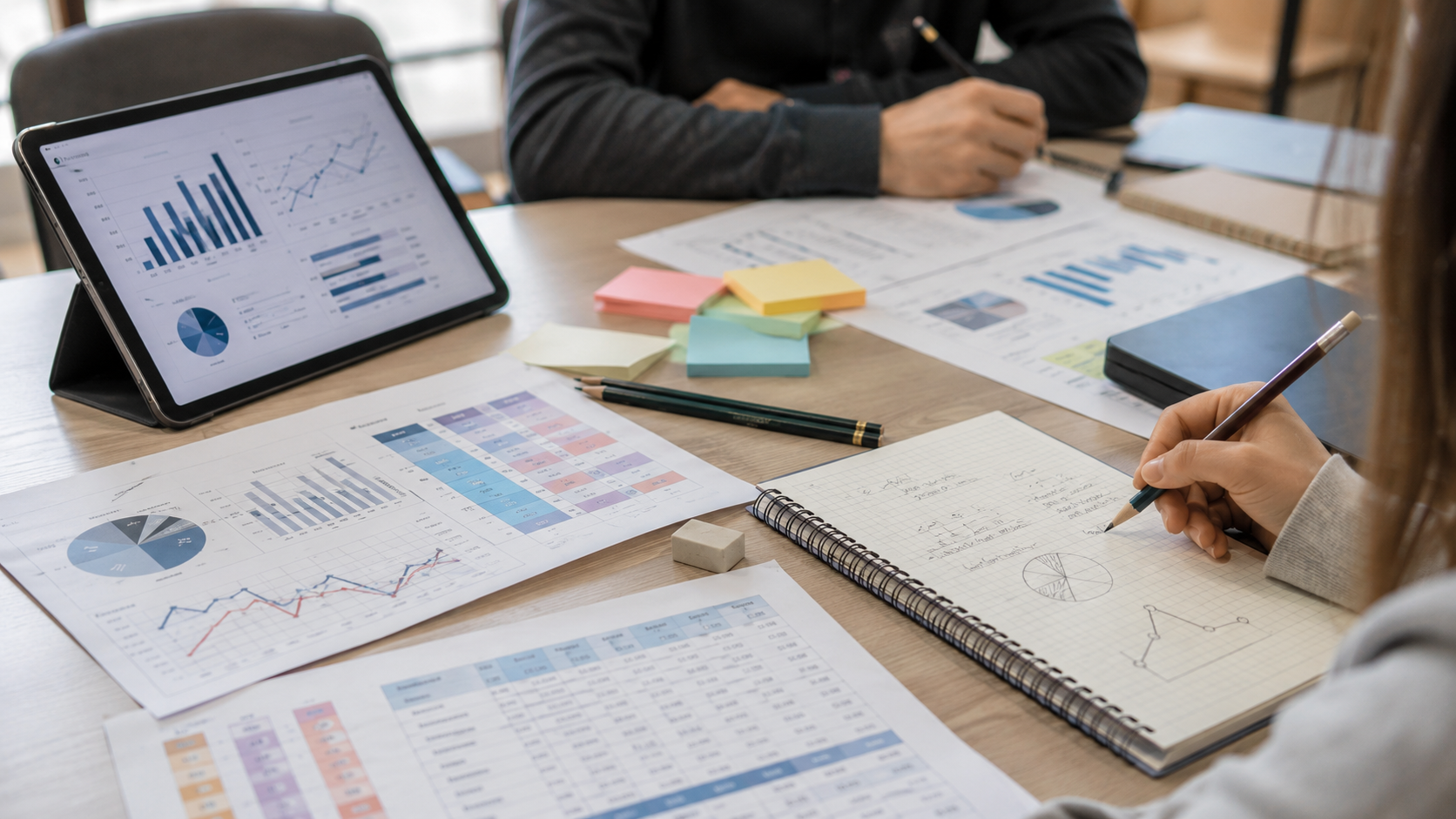 Classroom materials with charts, data tables, and questions about official statistics for World Statistics Day.